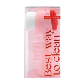 Beauty Concept Facial Brush 2 in 1 rose &amp; rose