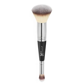 Pincel duplo Heavenly luxe para base de maquilhagem e corretor