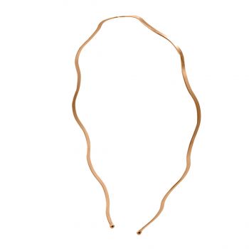 Oh My Hair Diadema Onda Grande Dourada