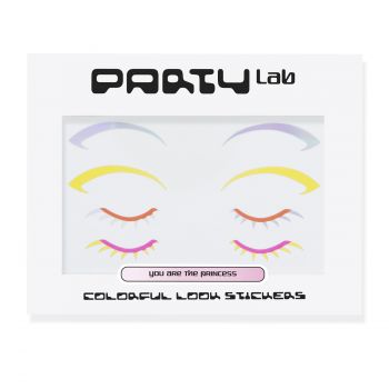 Party lab Autocolantes de aspeto colorido