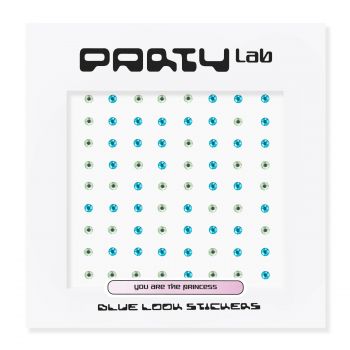 Autocolantes Party Lab Look Azul