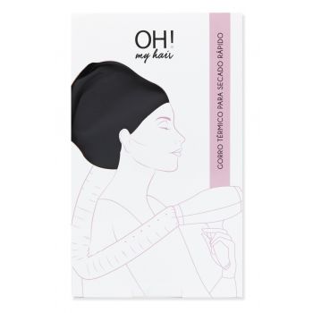 Oh My Hair Gorro térmico para secagem rápida