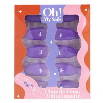 Oh My Nails Clips Removedor de verniz para unhas