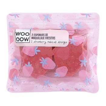 Set de 2 esponjas de maquilhagem Strawberry