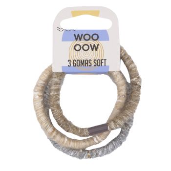 Conjunto de 3 borrachas macias