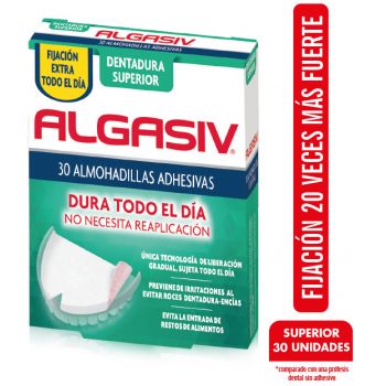 Almofadas de prótese superior