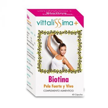Cápsulas de cabelo biotina