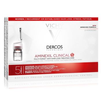 Dercos Aminexil Ampolas Antiqueda Mulher