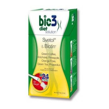 Solução dietética Svetol e Biotina
