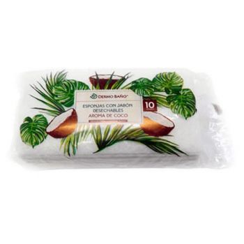 Esponja com sabão de Coco Dermobaño