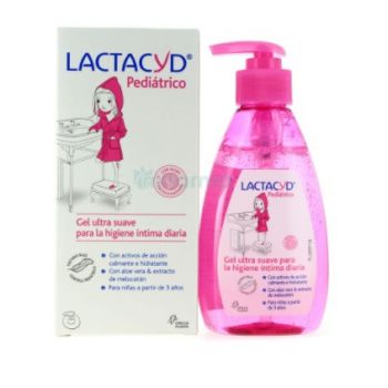 Gel de higiene íntima pediátrica Lactacyd