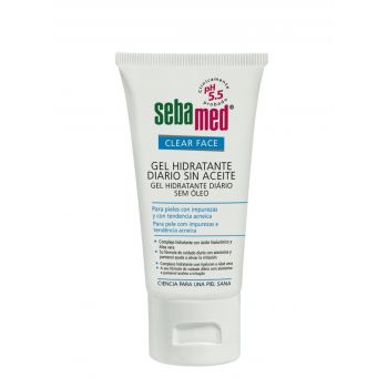 Clear face óleo de gel hidratante livre