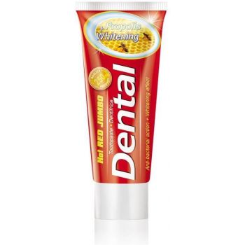 Dental Jumbo pasta de dentes branqueadora com própolis