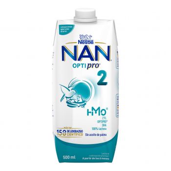 NAN OPTIPRO 2 leite líquido de acompanhamento