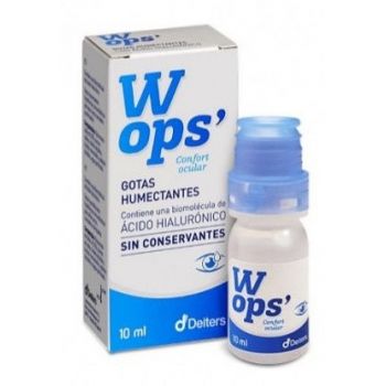 Wops´ Moisturizing Drops com ácido hialurônico