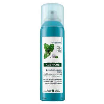 Champô seco detox de mentos aquáticos bio