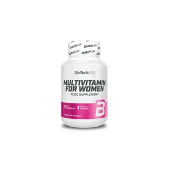 Suplemento alimentar multivitamínico para mulheres em cápsulas