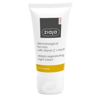 Creme de noite regenerador antirrugas com vitamina C e HA/P