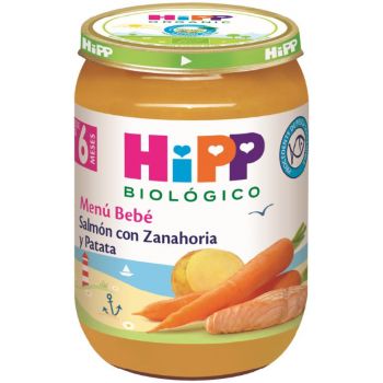 Pote de Salmão com Cenoura e Batata +6 Meses