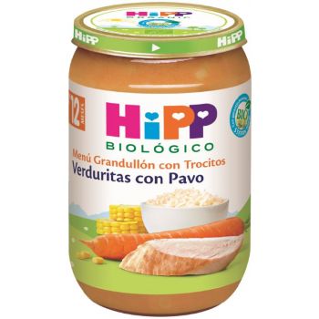 Pote de Legumes com Peru +12 Meses