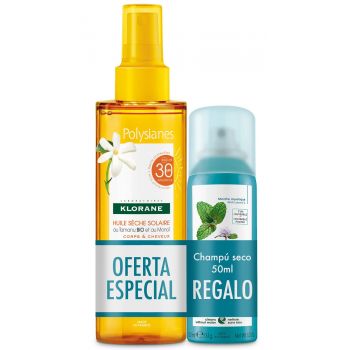 Pacote de óleo SPF 30 + Menta Dry Shampoo