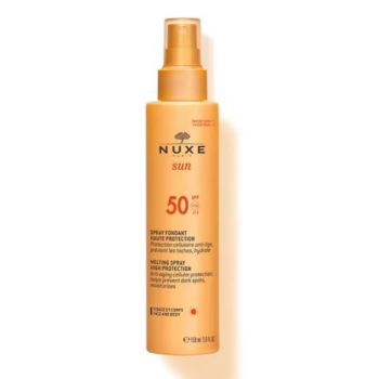 Protetor de spray Solar Sun rosto e corpo SPF50 +