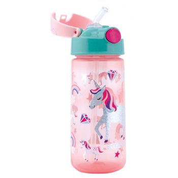 Caneca de brilho com Unicornio palha