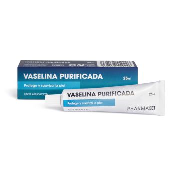 Tubo de vaselina purificada