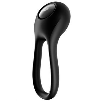 Anel Vibrador Majestic DUO NEGRO