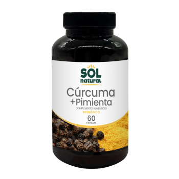 Cápsulas Açafrão-da-Índia Pimenta Preta Bio