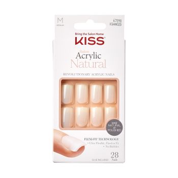 Salon Acrylic Natural Unhas Postiças