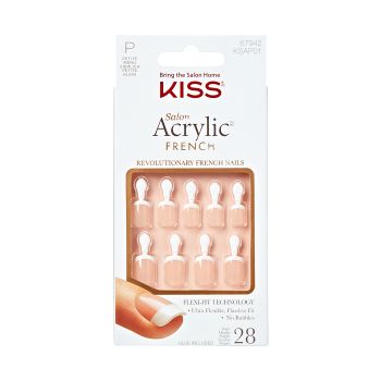 Salon Acrylic Natural Unhas Postiças