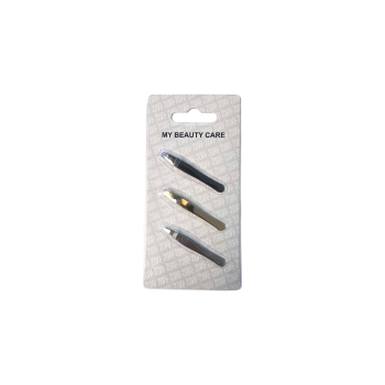 Set Mini Pinças de Depilar