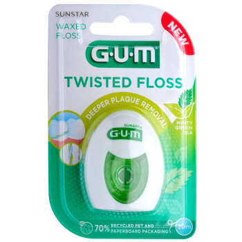 Fio Dentário Twisted Chá Verde