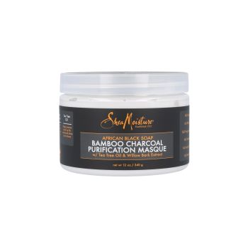 Máscara purificante de carvão vegetal de bambu African Black Soap