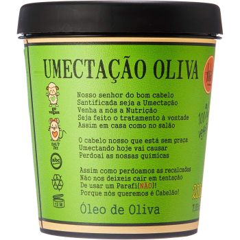 Máscara Humectante com Óleo de Oliva