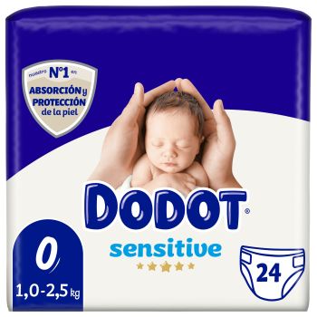 Fraldas Sensitive Recém-Nascido T0