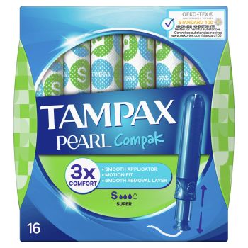 Super tampões Compak Pearl