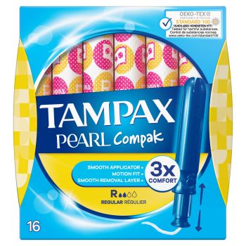 Tampões Compak Pearl Super Plus
