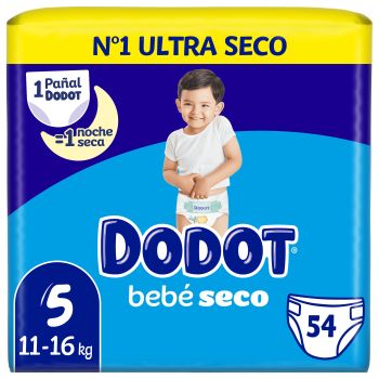 Fraldas Bebé Seco T5 (11-16 kg)