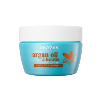 Argan Oil & Keratin Máscara Reparadora Capilar