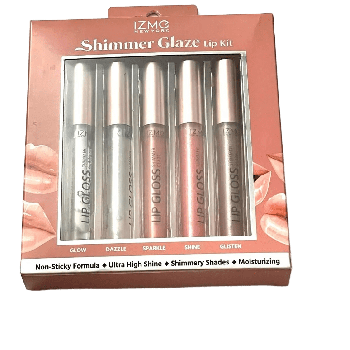 Set de Brilho Labial Shimmer Glaze
