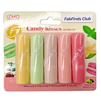 Set de Bálsamos Labiais Candy Kisses