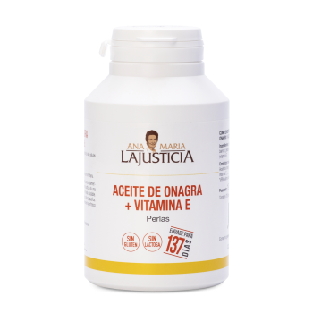 Óleo de prímula e pérolas de vitamina E