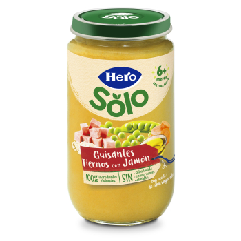 Boião Puré de Ervilhas com Presunto 