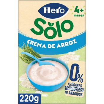Solo Creme de Arroz +4 Meses