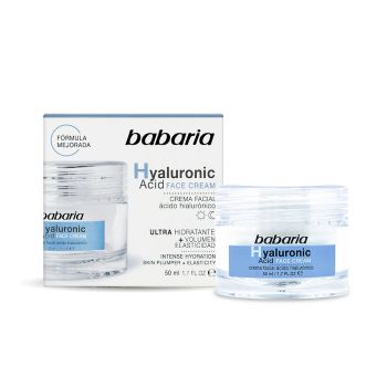 Creme facial ultra-hidratante com ácido hialurónico