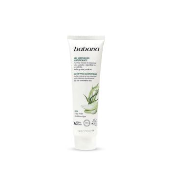 Gel de Limpeza Matificante Aloé e Algas Verdes