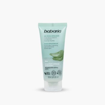 Gel facial esfoliante de Aloé