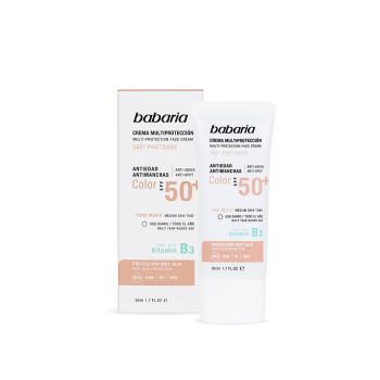 Creme Multi-Protetor Antienvelhecimento e Anti-Manchas com Cor FPS50